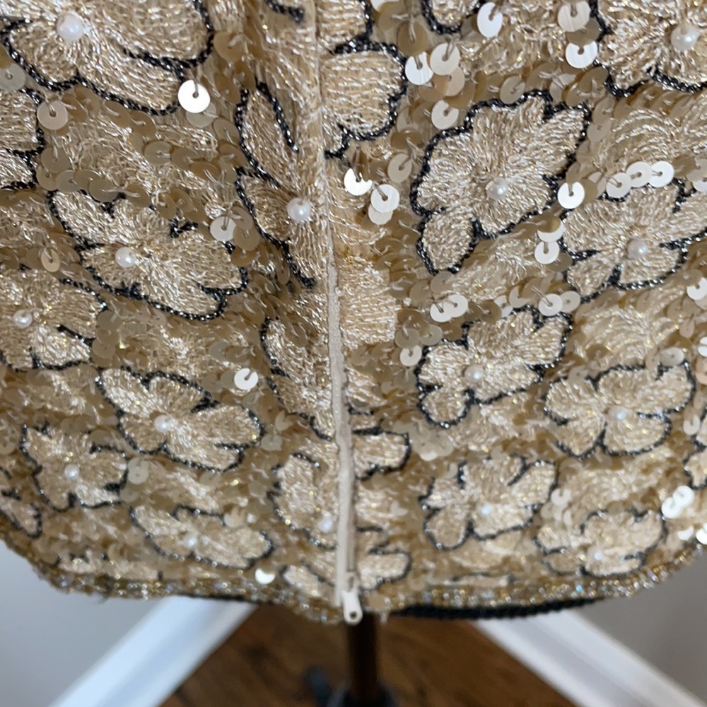 Adrianna Papell vintage occasions 100% silk top - Picture 7 of 10